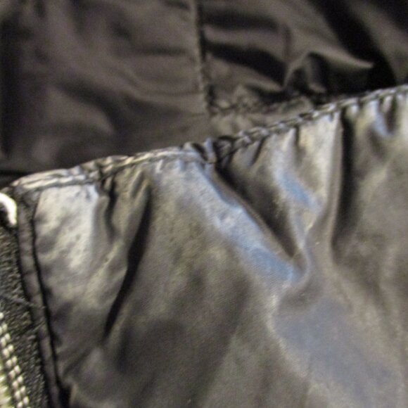 Betsey Johnson Woman Small Black Full Zip Pockets Feather Down Winter Coat - Picture 8 of 8